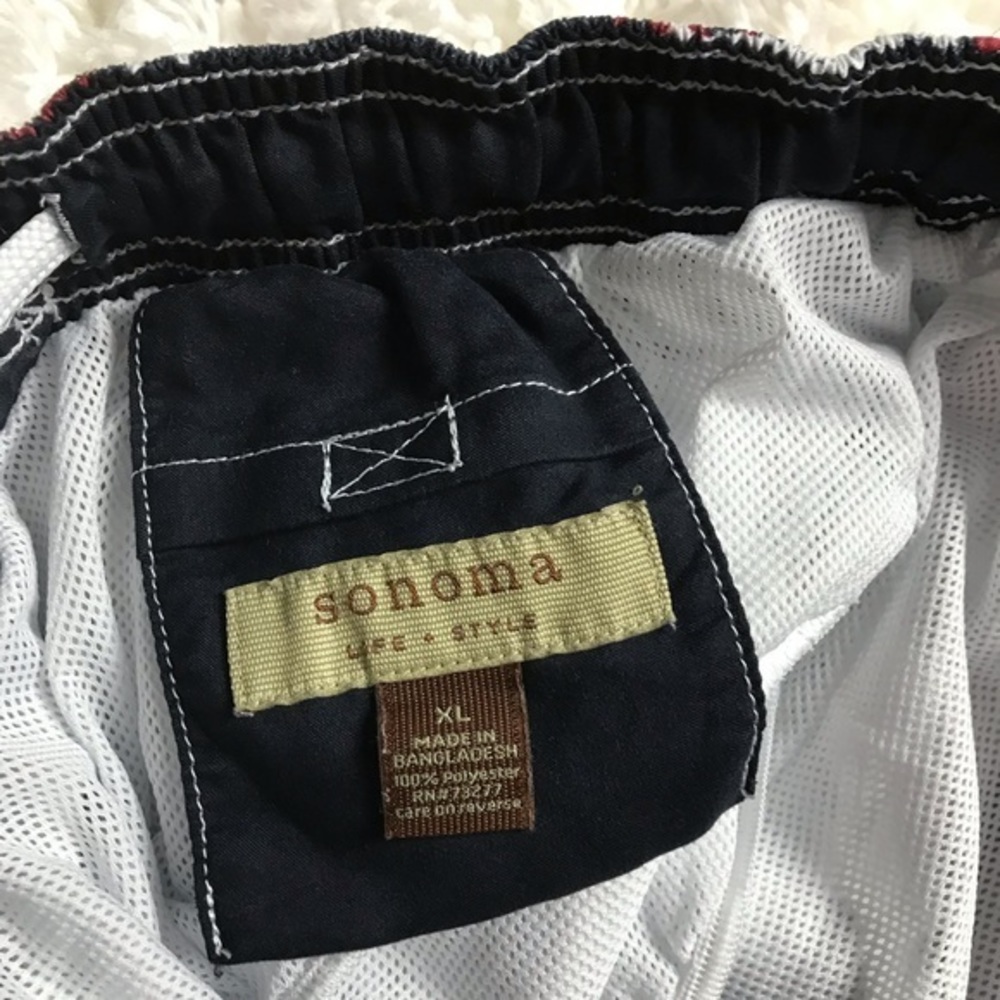 Men’s Sonoma Swim Trunks Size XL EUC! - Picture 7 of 7